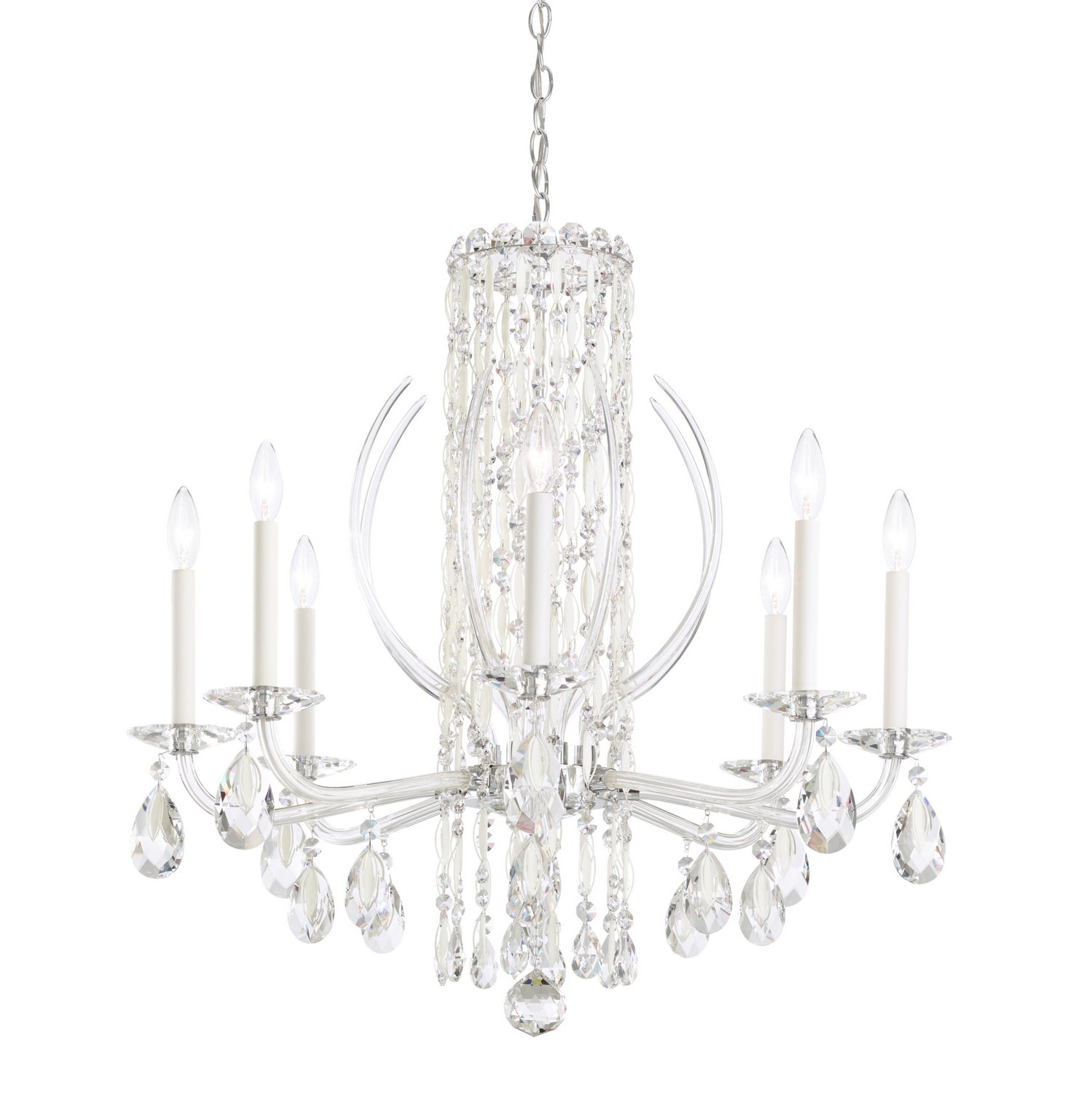 Schonbek - RS8308N-06H - Eight Light Chandelier - Siena - White