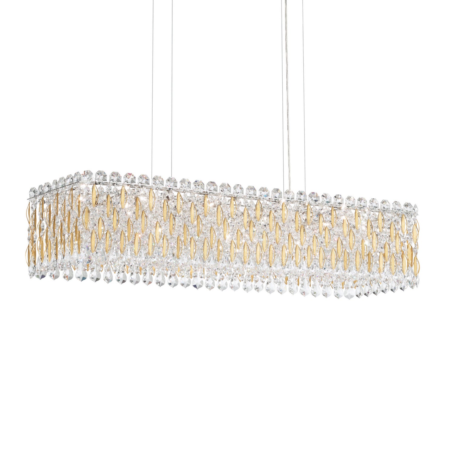 Schonbek - RS8344N-22S - 13 Light Linear Pendant - Sarella - Heirloom Gold