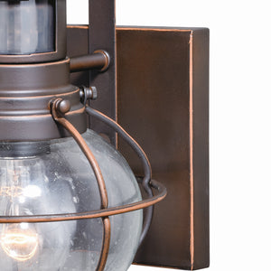 Vaxcel - T0326 - One Light Motion Sensor Outdoor Wall Light - Chatham - Burnished Bronze