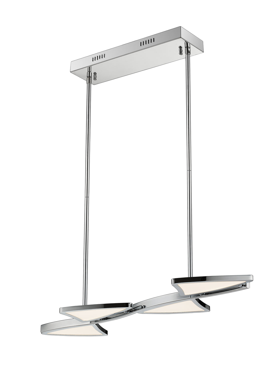 Z-Lite - 1003-4CH-LED - LED Linear Chandelier - Aeon - Chrome