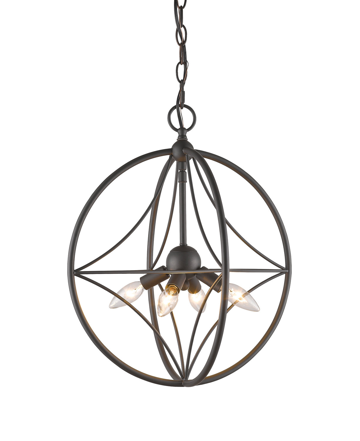 Z-Lite - 452-16BRZ - Four Light Pendant - Cortez - Bronze