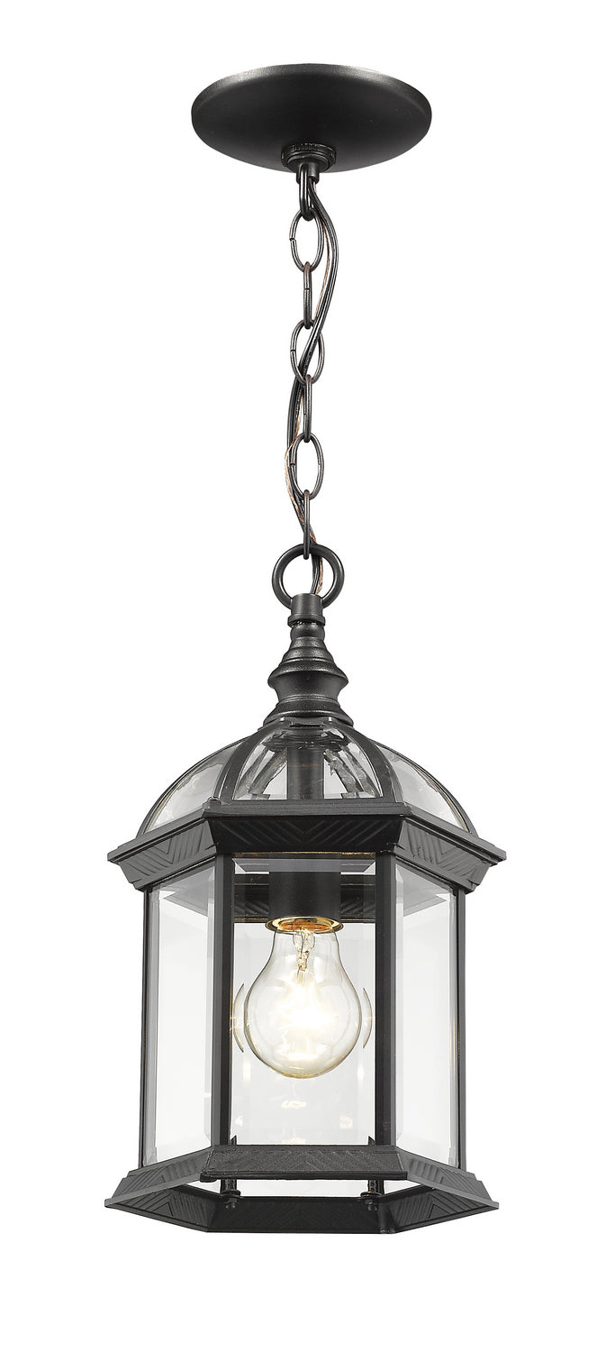 Z-Lite - 563CHM-BK - One Light Outdoor Chain Mount Ceiling Fixture - Annex - Black