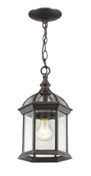 Z-Lite - 563CHM-RT - One Light Outdoor Chain Mount Ceiling Fixture - Annex - Rust