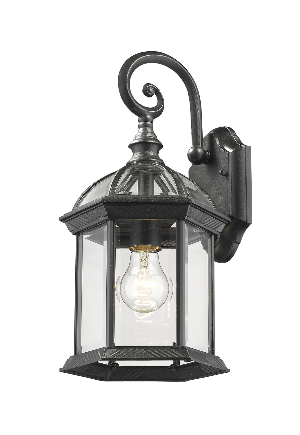 Z-Lite - 563M-BK - One Light Outdoor Wall Light - Annex - Black