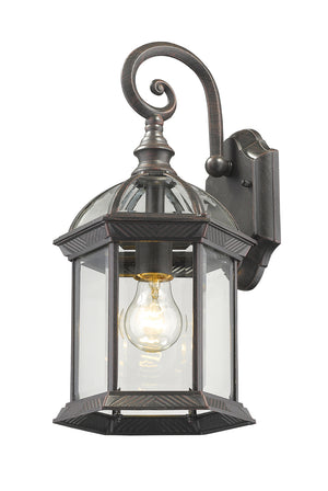 Z-Lite - 563M-RT - One Light Outdoor Wall Light - Annex - Rust
