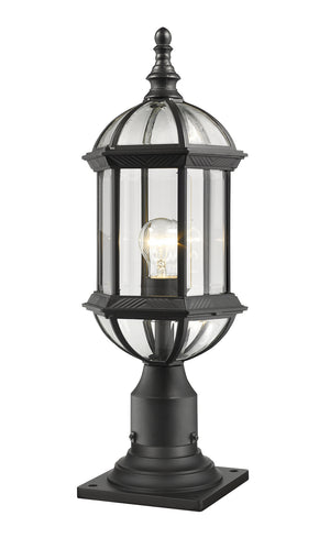 Z-Lite - 563PHM-533PM-BK - One Light Outdoor Pier Mounted Fixture - Annex - Black