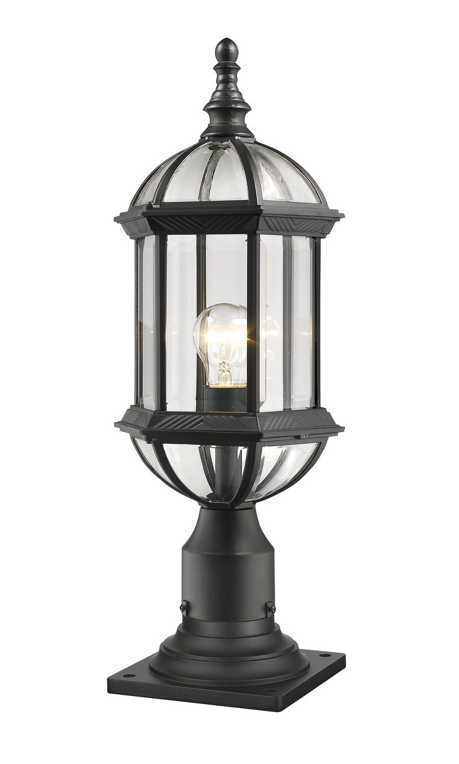 Z-Lite - 563PHM-533PM-BK - One Light Outdoor Pier Mounted Fixture - Annex - Black