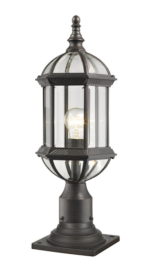 Z-Lite - 563PHM-533PM-RT - One Light Outdoor Pier Mounted Fixture - Annex - Rust