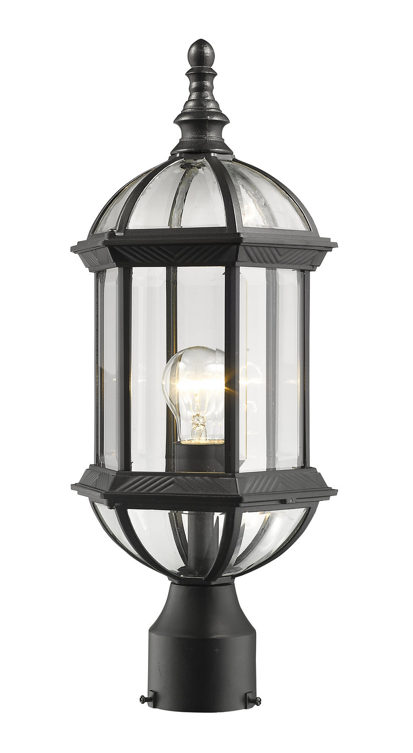 Z-Lite - 563PHM-BK - One Light Outdoor Post Mount Fixture - Annex - Black