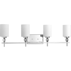 Progress Lighting - P2777-15 - Four Light Bath - Status - Polished Chrome