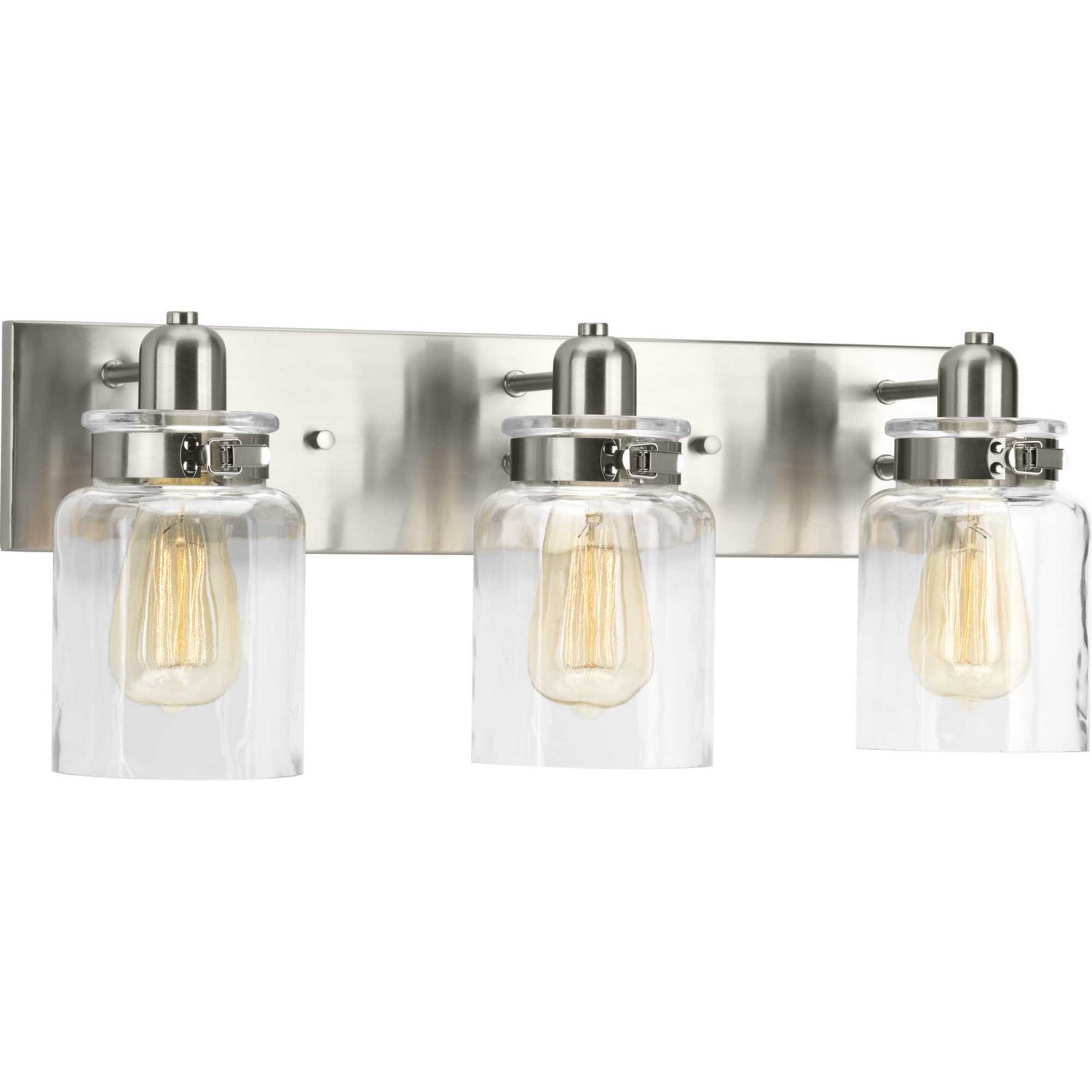 Progress Lighting - P300047-009 - Three Light Bath - Calhoun - Brushed Nickel