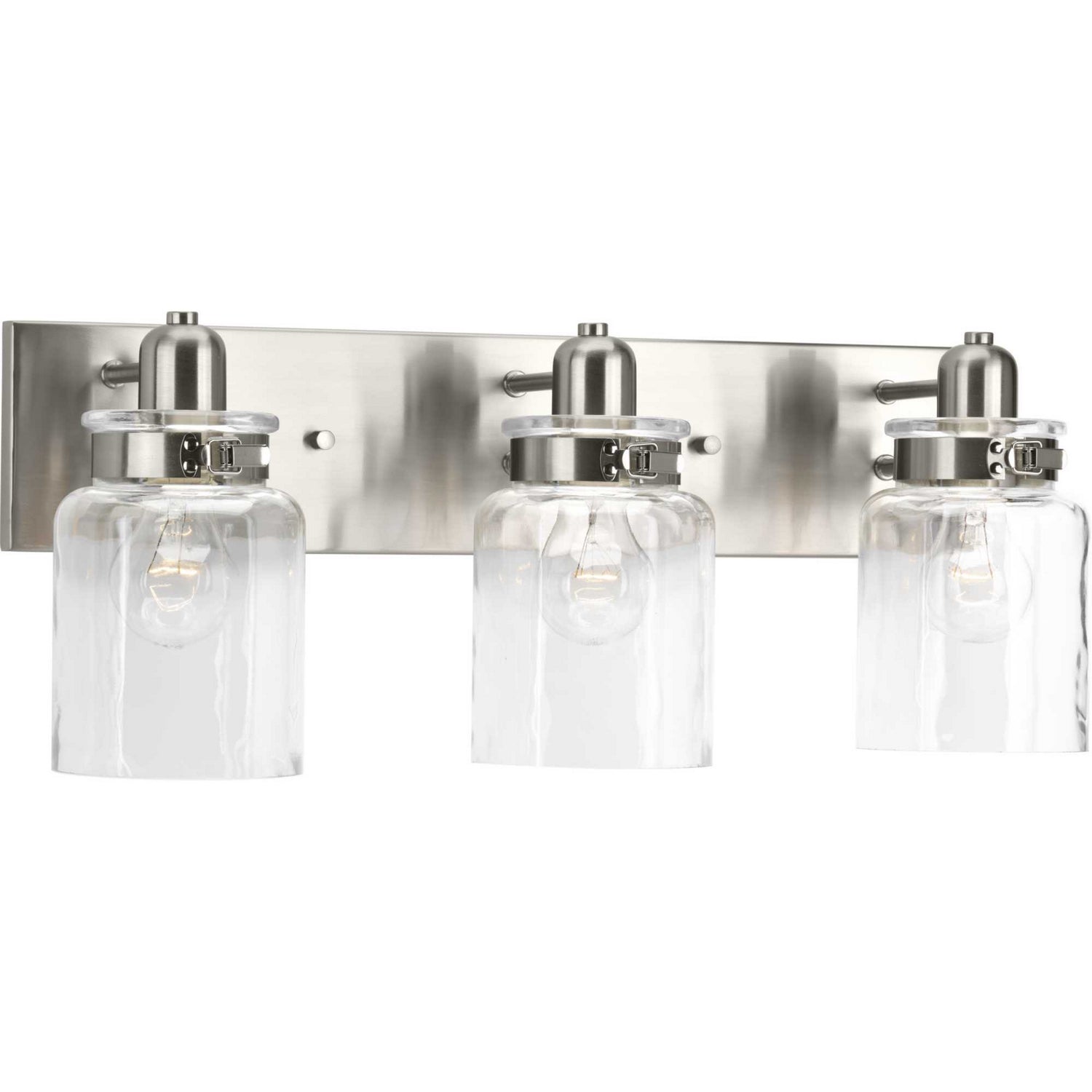 Progress Lighting - P300047-009 - Three Light Bath - Calhoun - Brushed Nickel