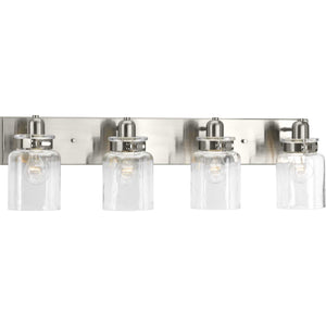 Progress Lighting - P300048-009 - Four Light Bath - Calhoun - Brushed Nickel