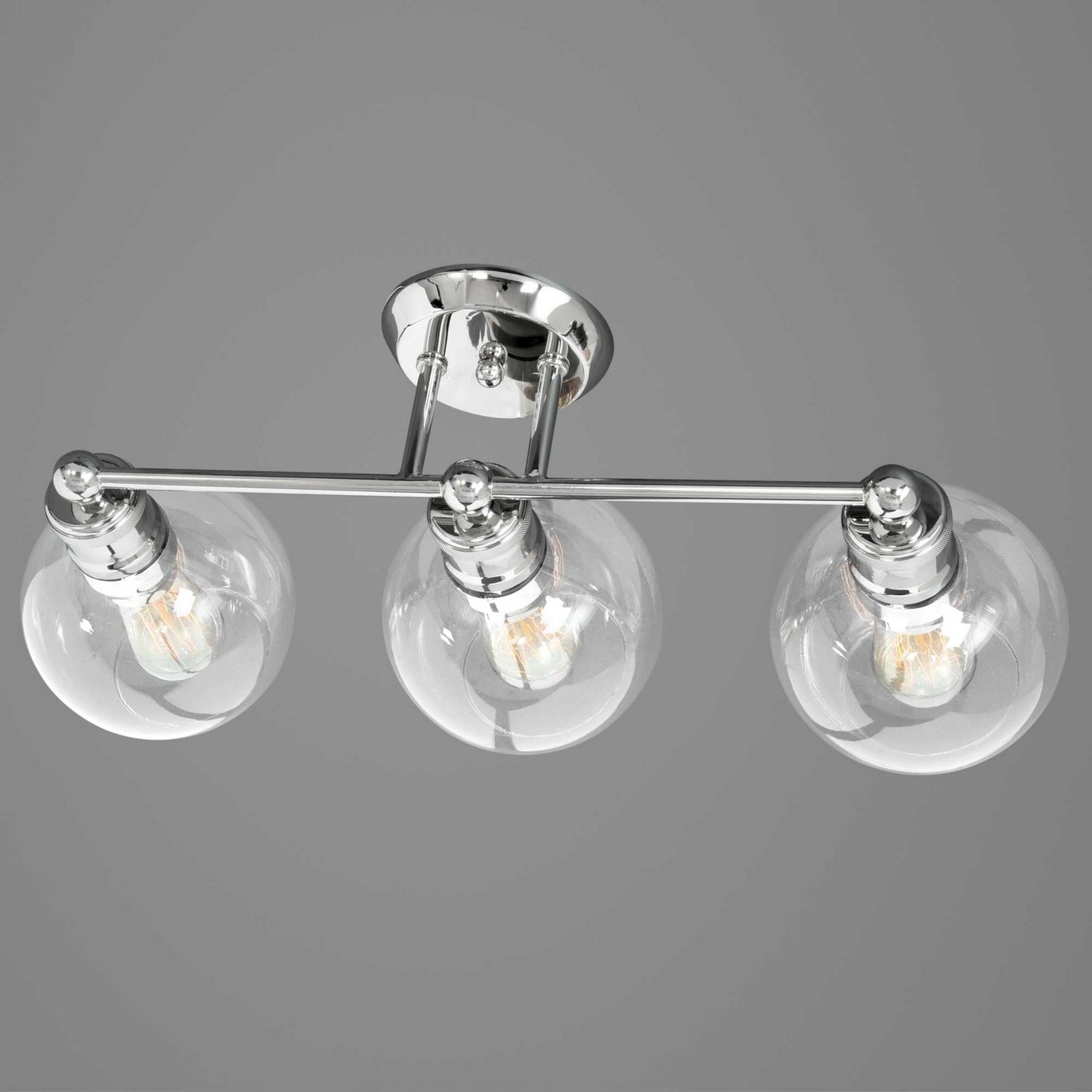 Progress Lighting - P300051-104 - Three Light Bath - Hansford - Polished Nickel