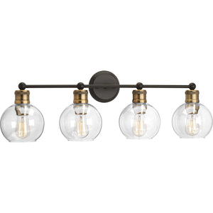 Progress Lighting - P300052-020 - Four Light Bath - Hansford - Antique Bronze