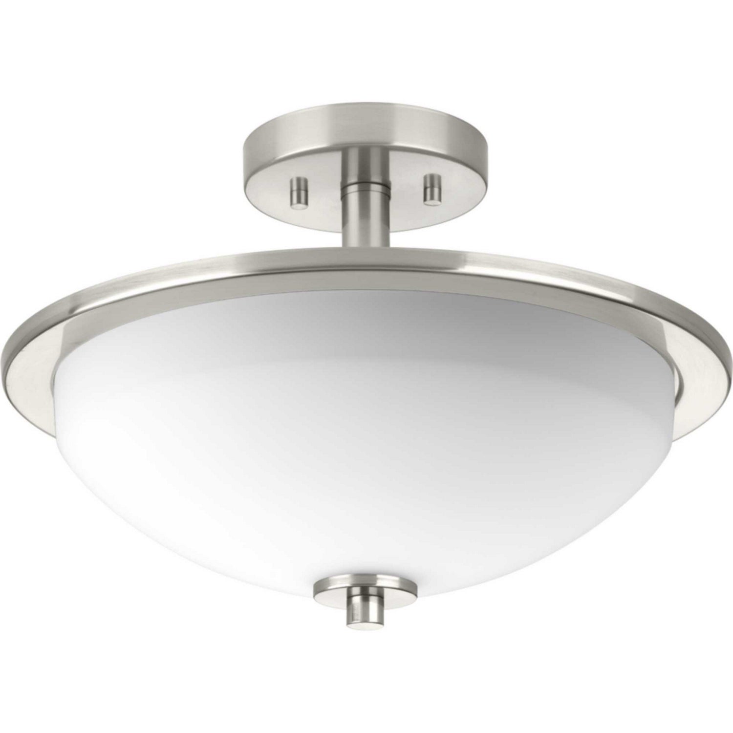 Progress Lighting - P3424-09 - Two Light Semi-Flush Convertible - Replay - Brushed Nickel