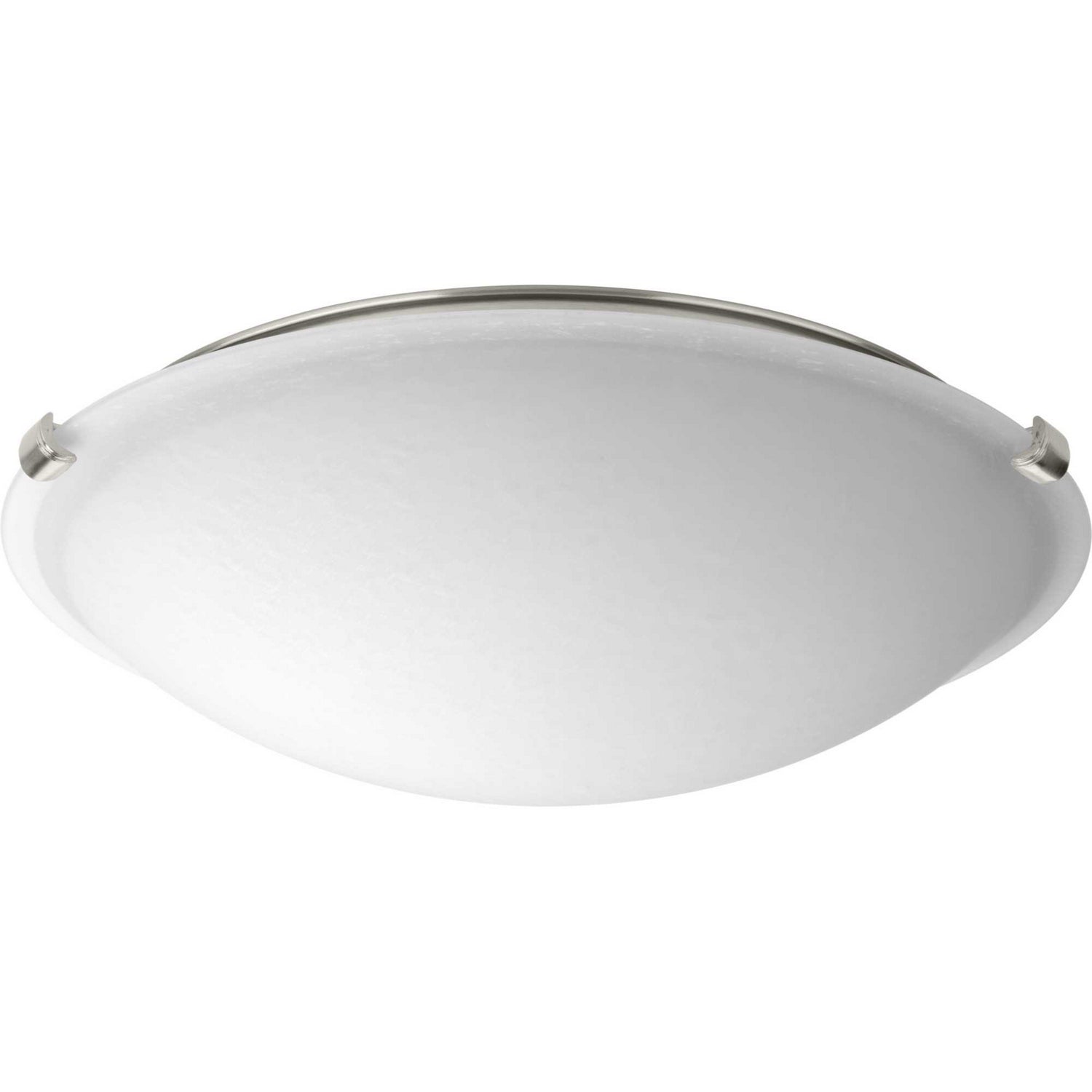 Progress Lighting - P350056-009-30 - LED Flush Mount - Linen Dome Led - Brushed Nickel