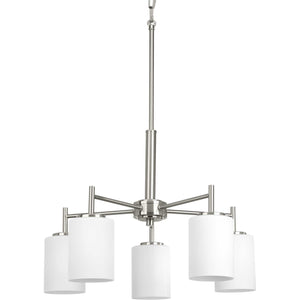 Progress Lighting - P4319-09 - Five Light Chandelier - Replay - Brushed Nickel