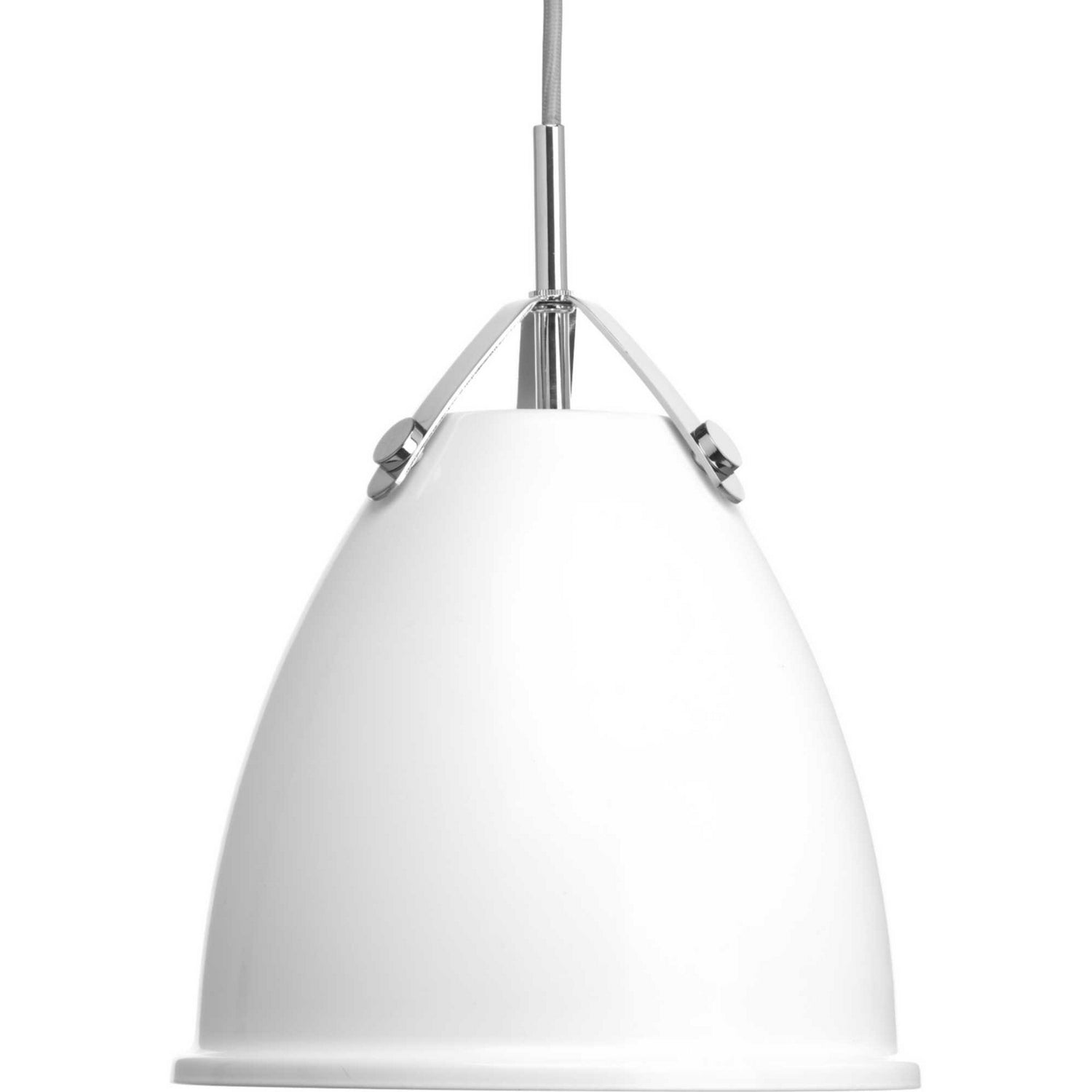 Progress Lighting - P500051-030 - One Light Pendant - Tre - White