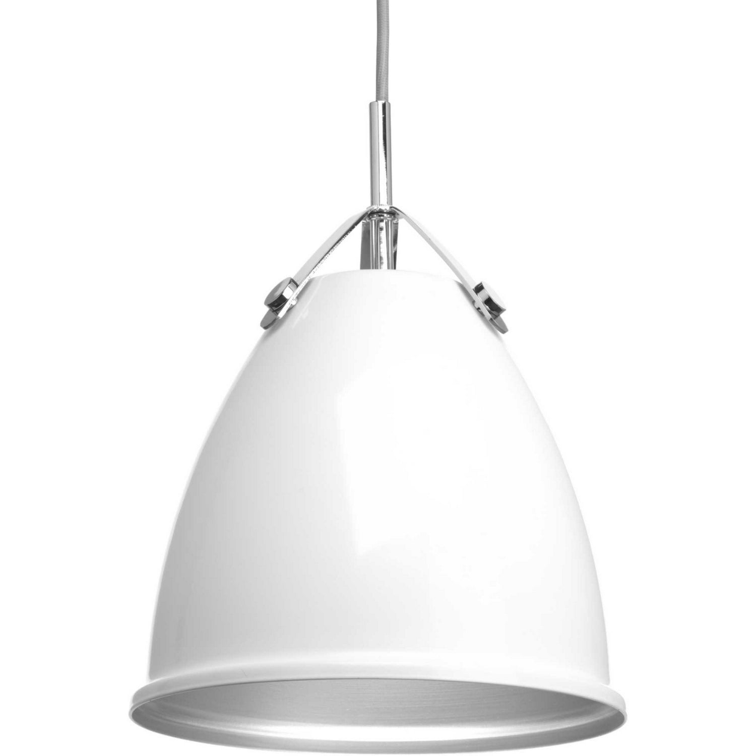 Progress Lighting - P500051-030 - One Light Pendant - Tre - White