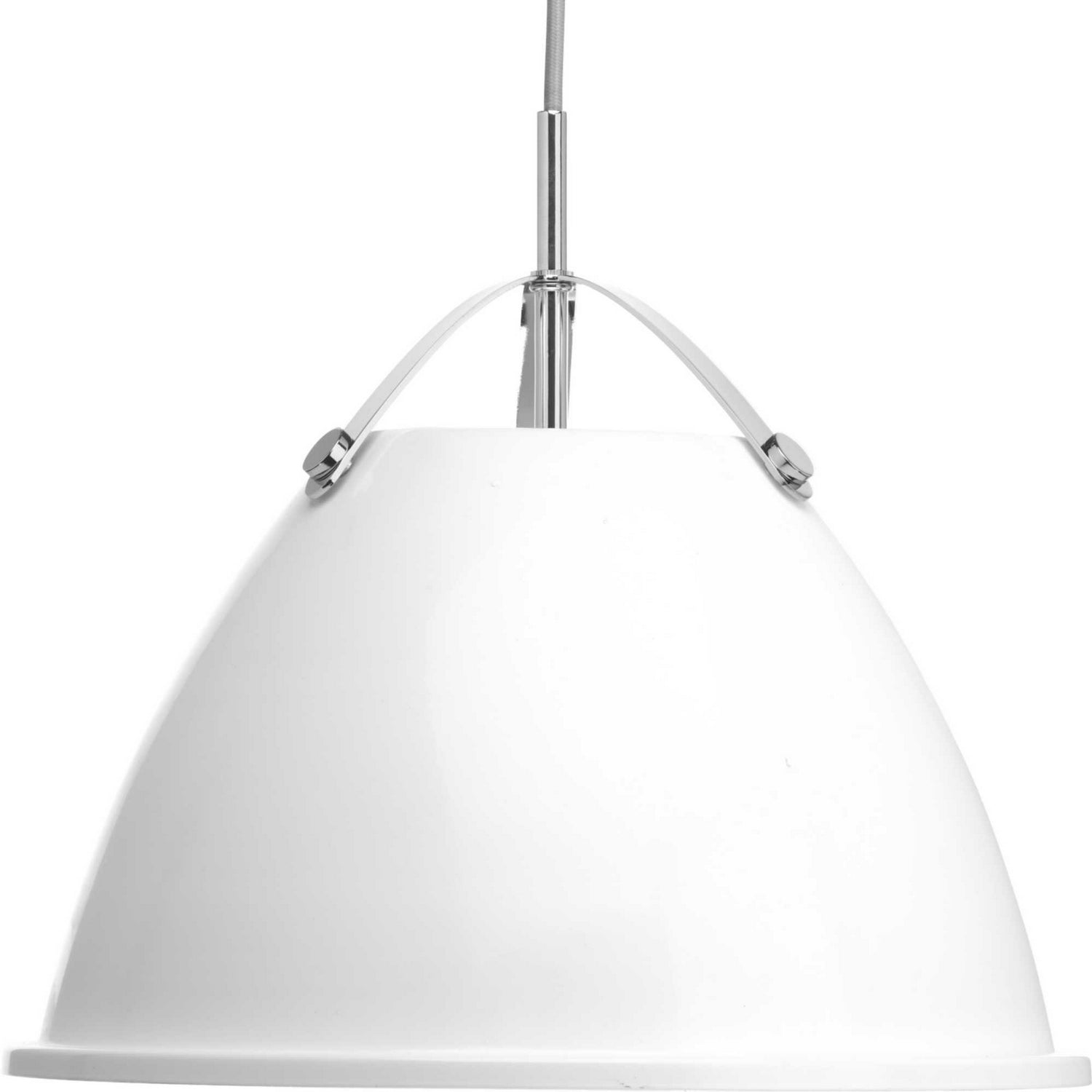 Progress Lighting - P500052-030 - One Light Pendant - Tre - White