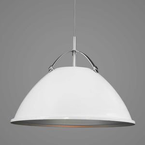 Progress Lighting - P500053-030 - One Light Pendant - Tre - White