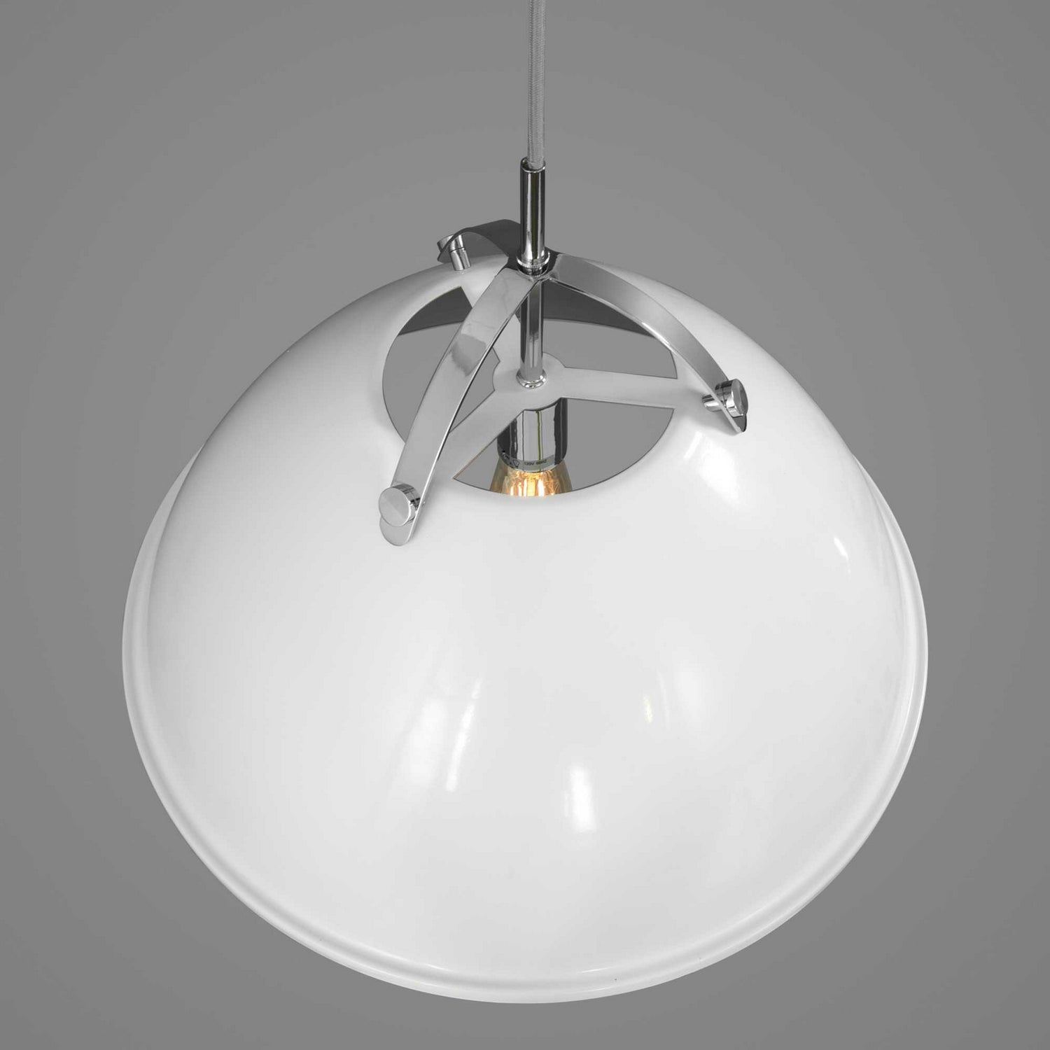 Progress Lighting - P500053-030 - One Light Pendant - Tre - White