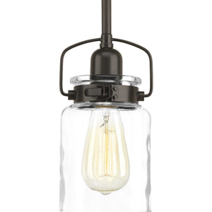 Progress Lighting - P500055-020 - One Light Mini Pendant - Calhoun - Antique Bronze