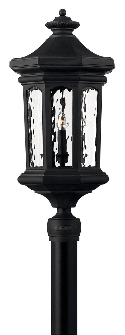 Hinkley - 1601MB-LL - LED Post Top or Pier Mount Lantern - Raley - Museum Black