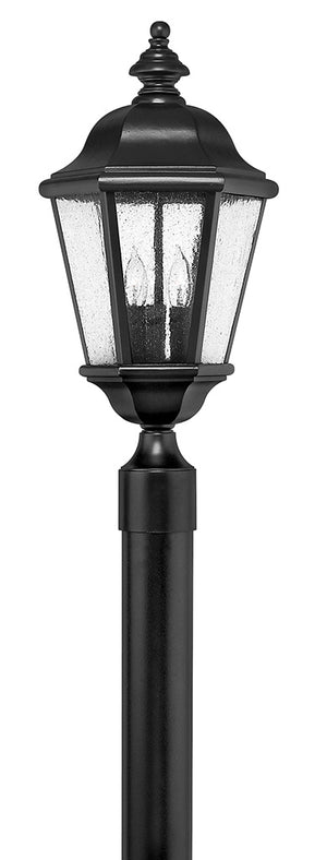 Hinkley - 1671BK-LL - LED Post Top or Pier Mount Lantern - Edgewater - Black