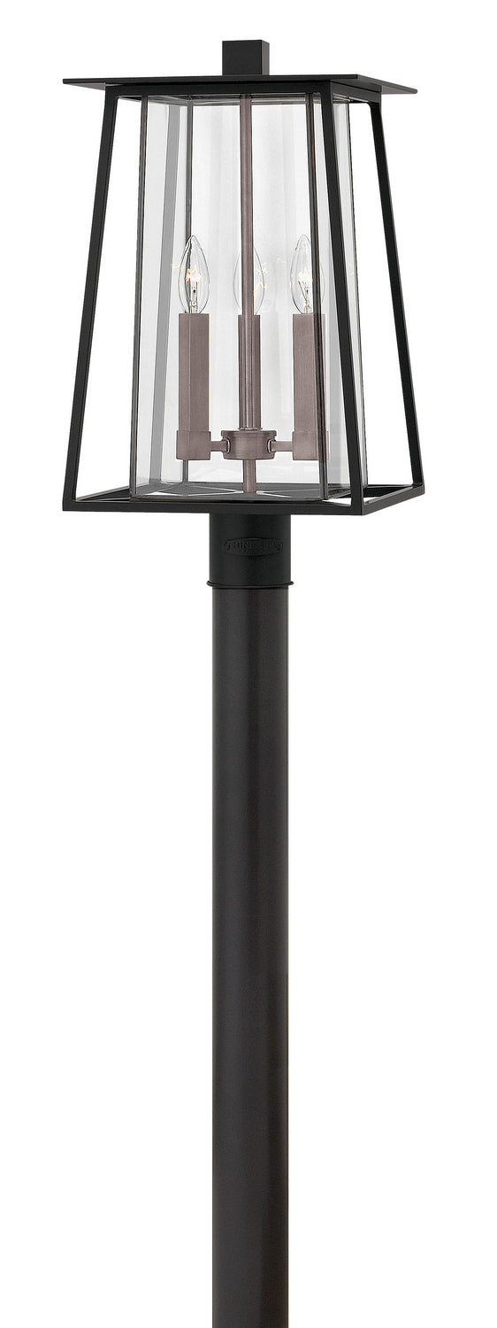 Hinkley - 2101BK - LED Post Top or Pier Mount Lantern - Walker - Black