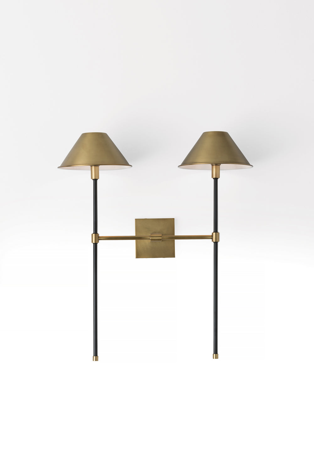 Arteriors - 49054 - Two Light Wall Sconce - Havana - Antique Brass