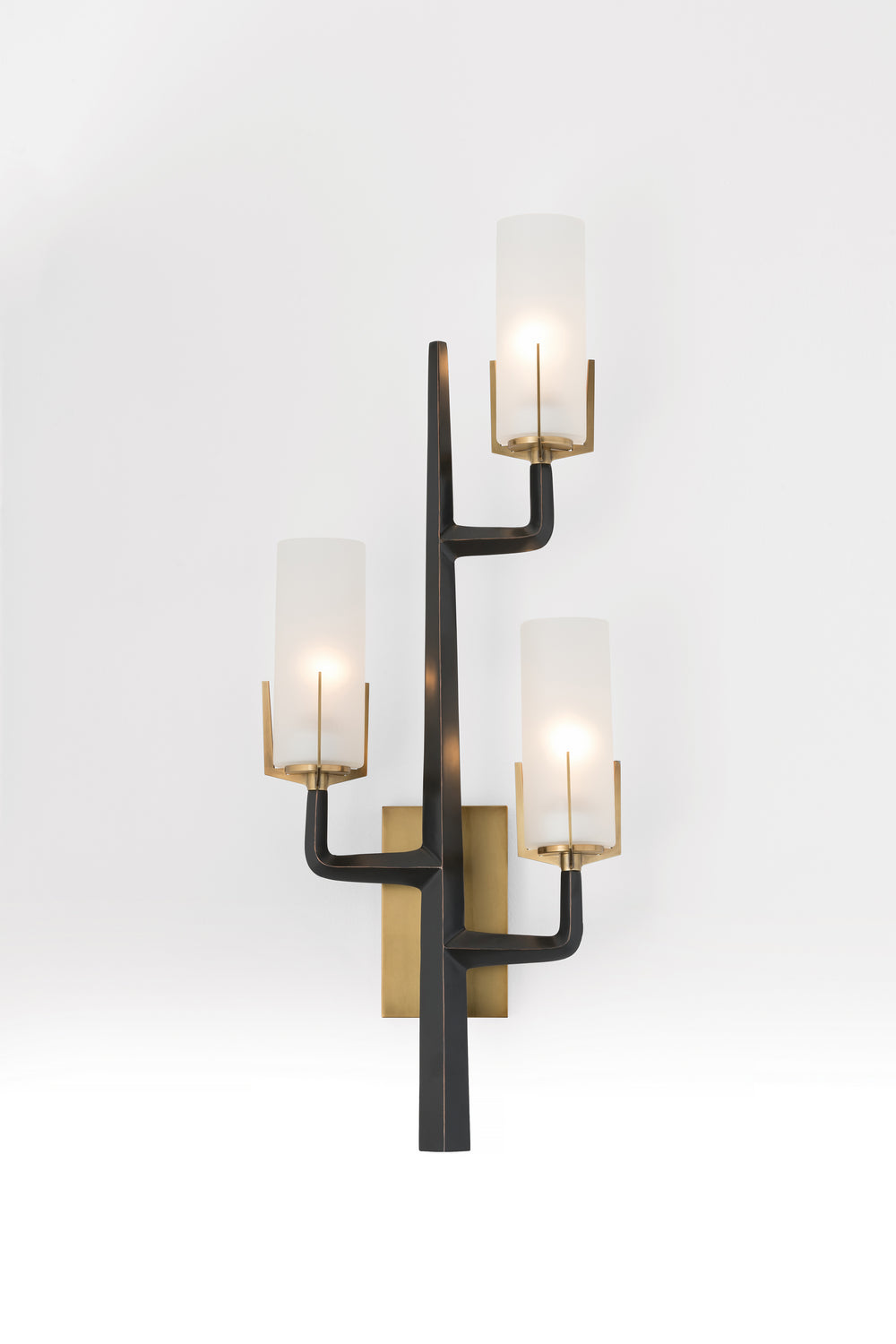 Arteriors - 49082 - Three Light Wall Sconce - Griffin - Antique Brass