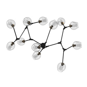 Artcraft - JA14022VB - 12 Light Chandelier - Organic - Vintage Brass