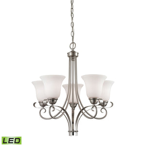 ELK Home - 1005CH/20-LED - LED Chandelier - Brighton - Brushed Nickel