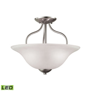 ELK Home - 1202CS/20-LED - LED Semi Flush Mount - Conway - Brushed Nickel