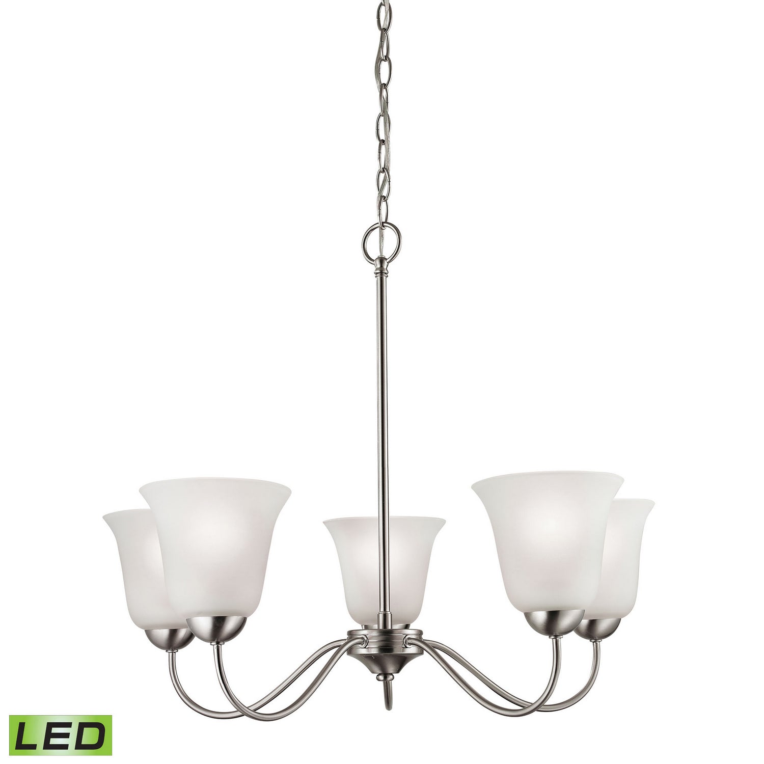 ELK Home - 1205CH/20-LED - LED Chandelier - Conway - Brushed Nickel