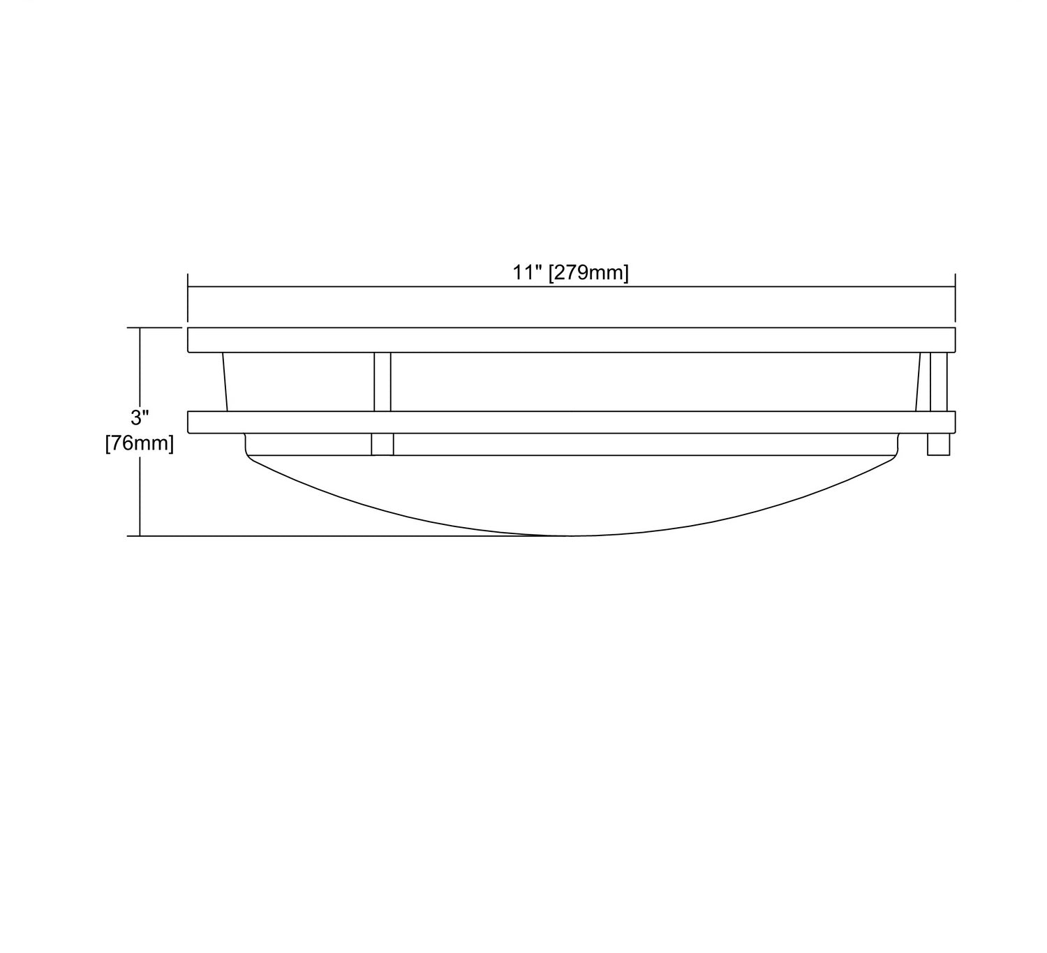 ELK Home - CL782012 - LED Flush Mount - Clarion - Brushed Nickel