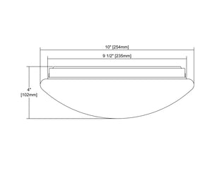 ELK Home - CL783004 - LED Flush Mount - Kalona - White