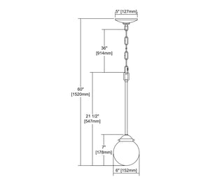 ELK Home - CN120151 - One Light Mini Pendant - Beckett - Oil Rubbed Bronze