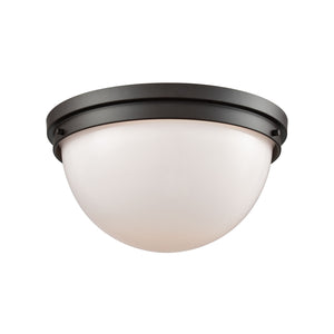 ELK Home - CN120231 - Two Light Flush Mount - Beckett - Oil Rubbed Bronze