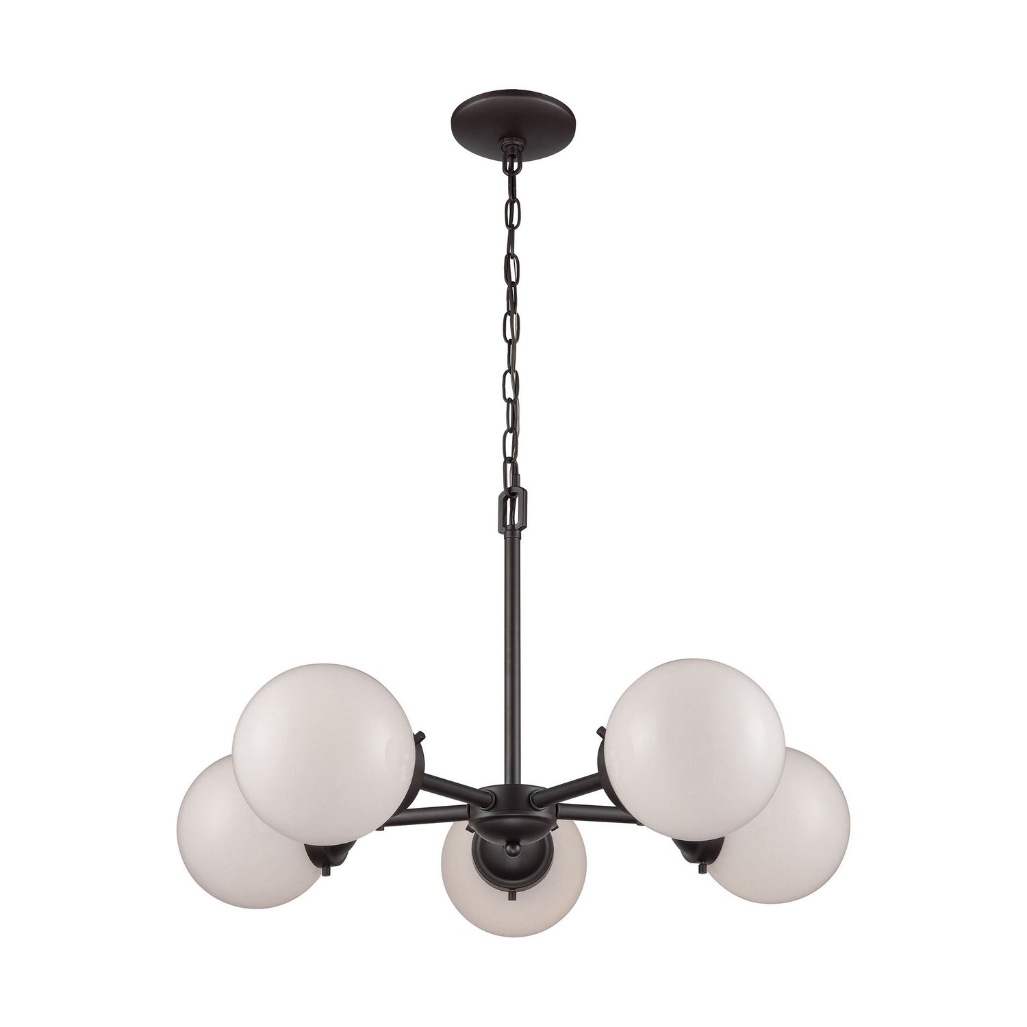 ELK Home - CN120521 - Five Light Chandelier - Beckett - Oil Rubbed Bronze