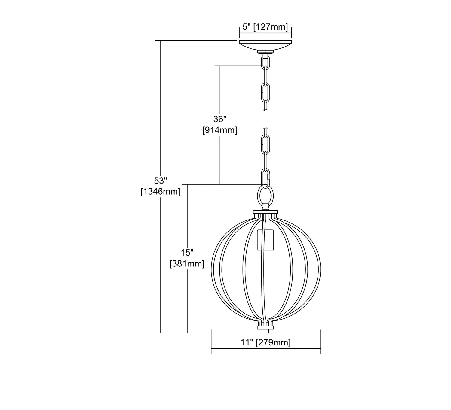 ELK Home - CN15712 - One Light Mini Pendant - Williamsport - Brushed Nickel