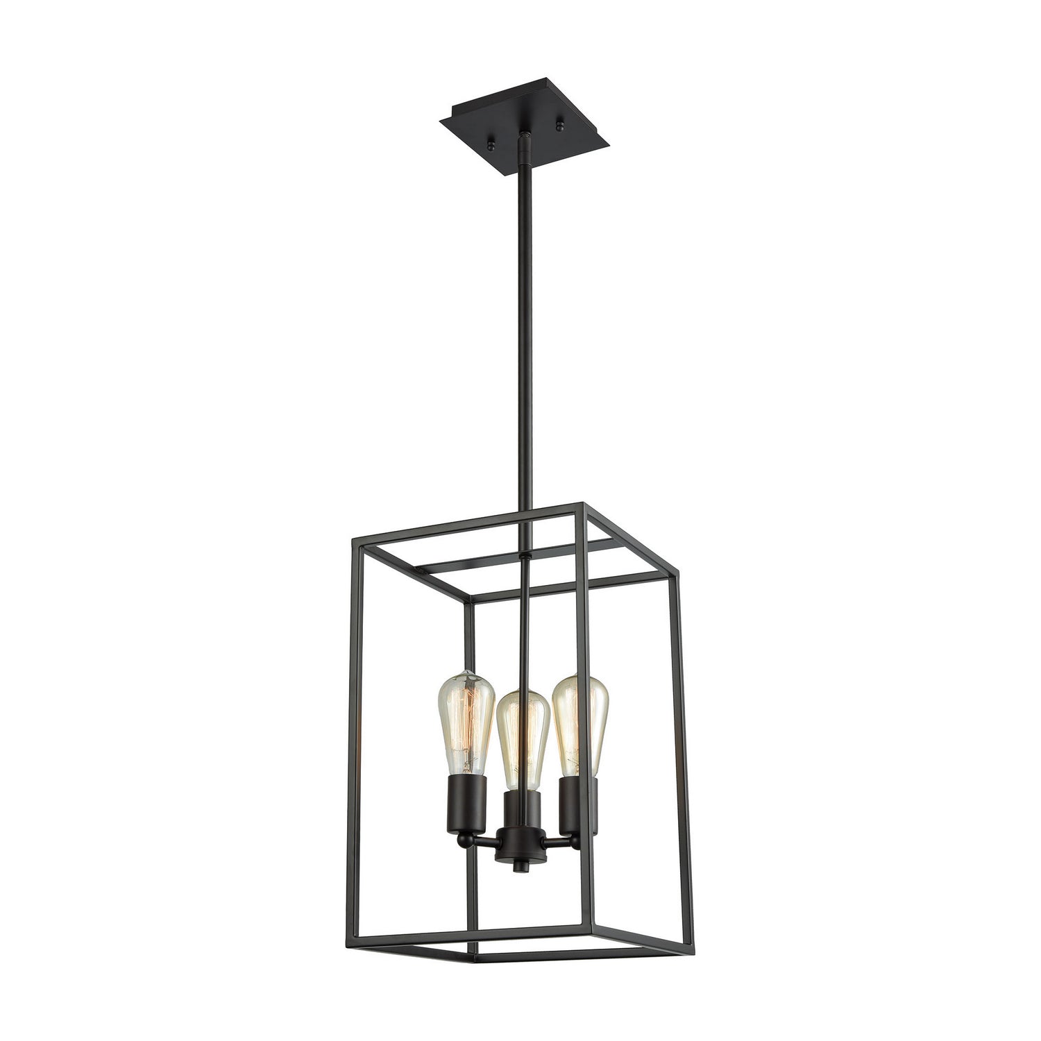 ELK Home - CN15831 - Three Light Chandelier - Williamsport - Oil Rubbed Bronze