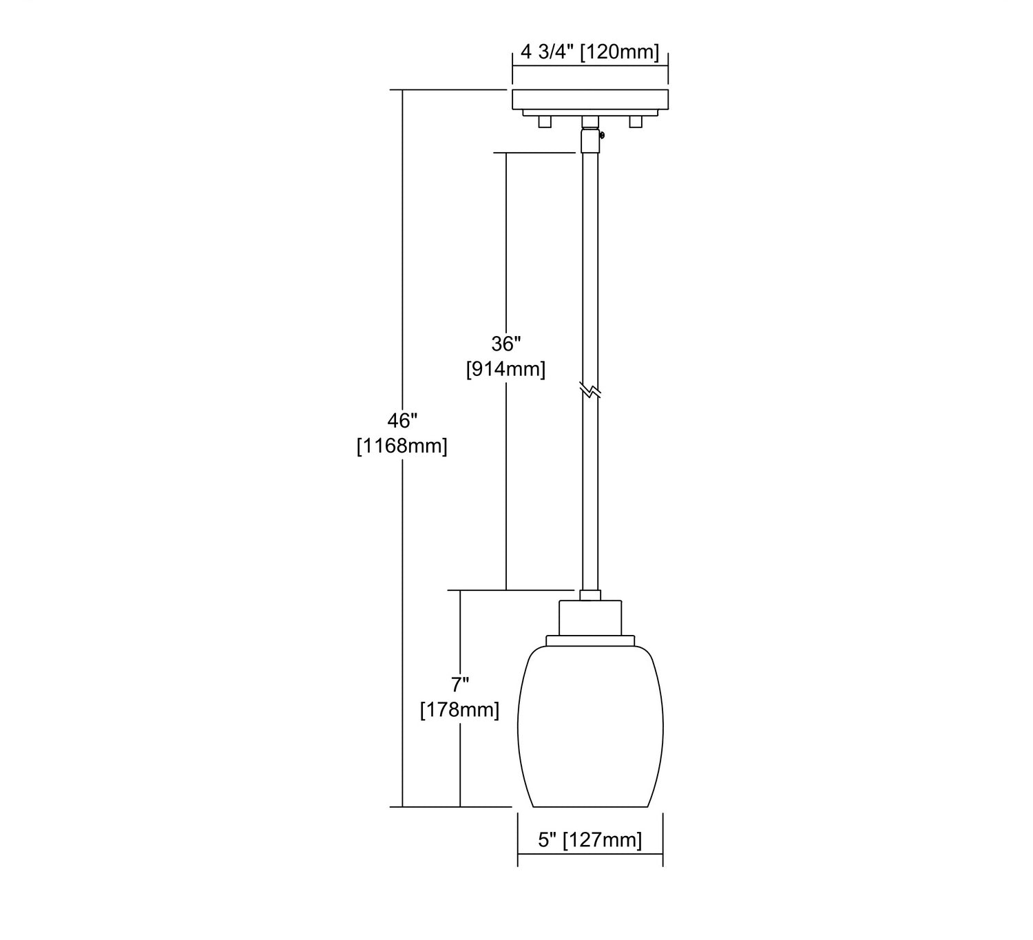 ELK Home - CN170152 - One Light Mini Pendant - Casual Mission - Brushed Nickel