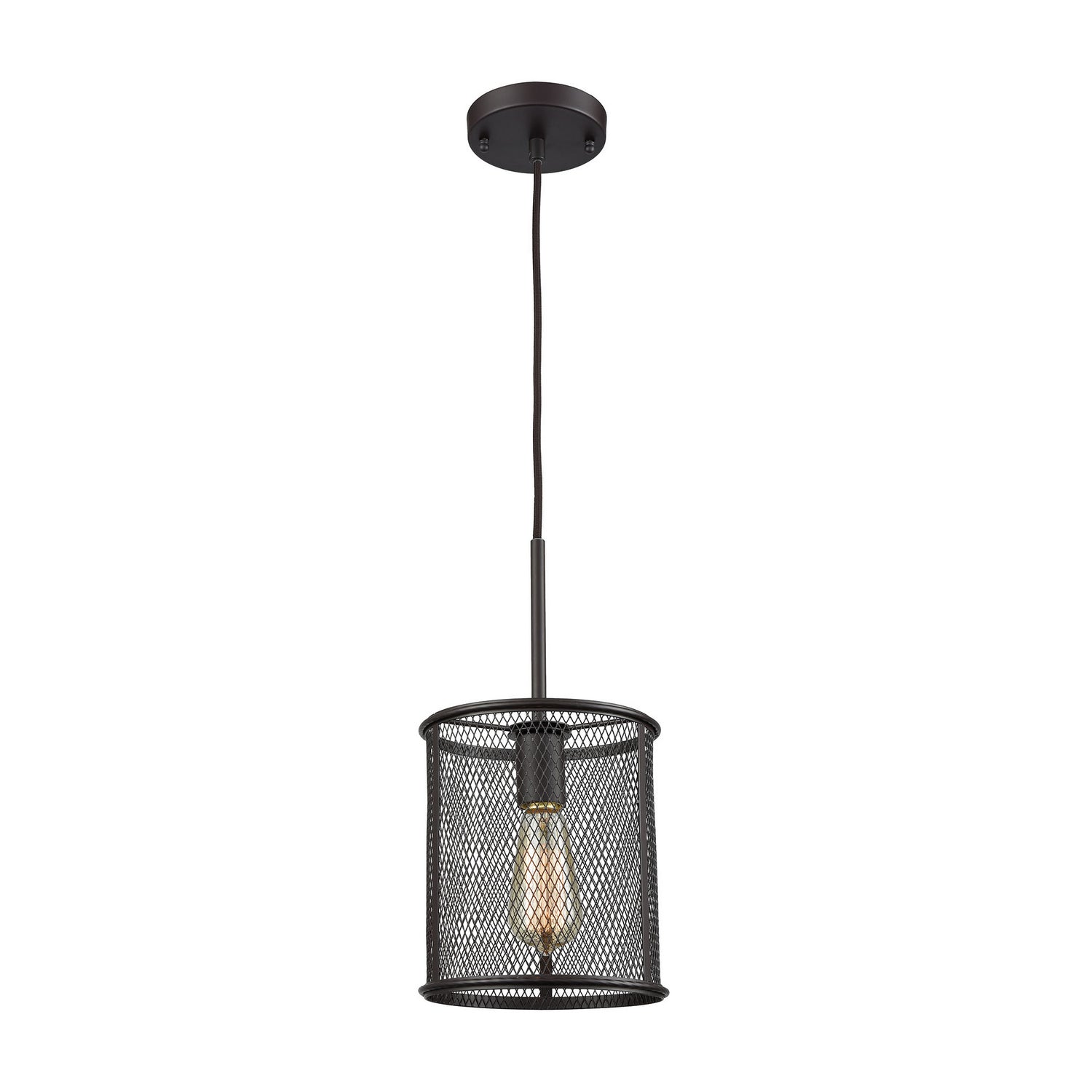 ELK Home - CN250151 - One Light Mini Pendant - Williamsport - Oil Rubbed Bronze