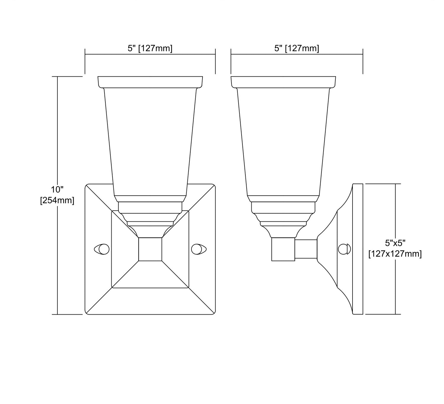 ELK Home - CN573172 - One Light Wall Sconce - Sinclair - Polished Chrome