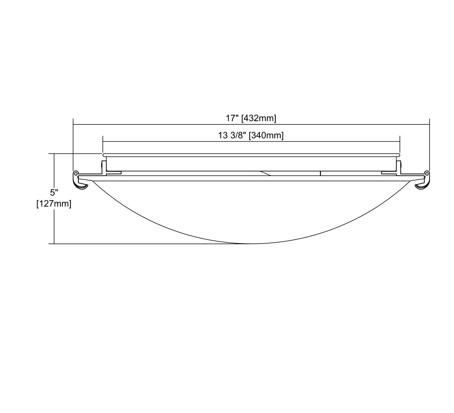 ELK Home - CN734399 - Three Light Flush Mount - Sunglow - Brushed Nickel