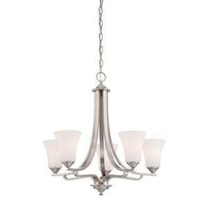 ELK Home - TK0020217 - Five Light Chandelier - Treme - Brushed Nickel