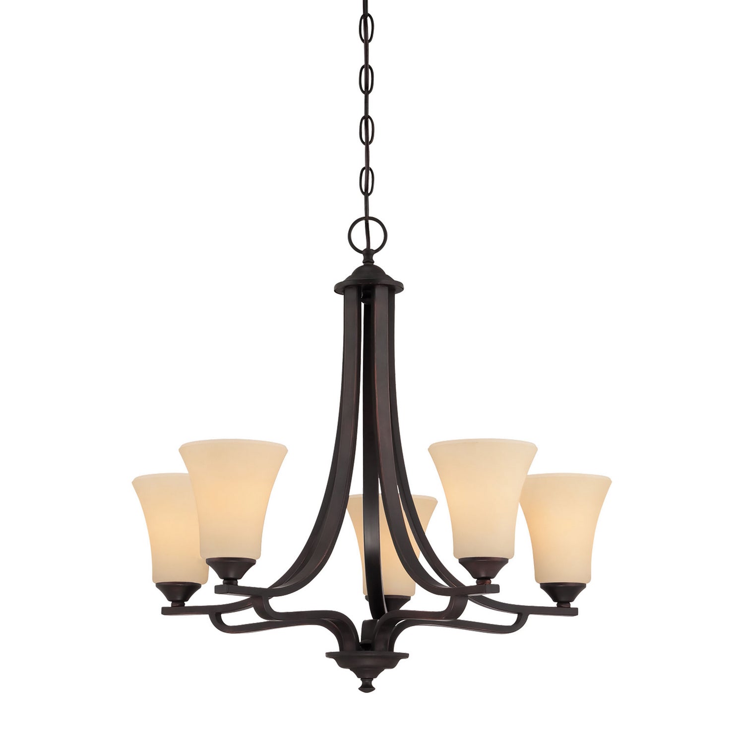 ELK Home - TK0020704 - Five Light Chandelier - Treme - Espresso